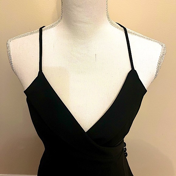 NBD Black Spaghetti Strap Mini Dress - Picture 4 of 10